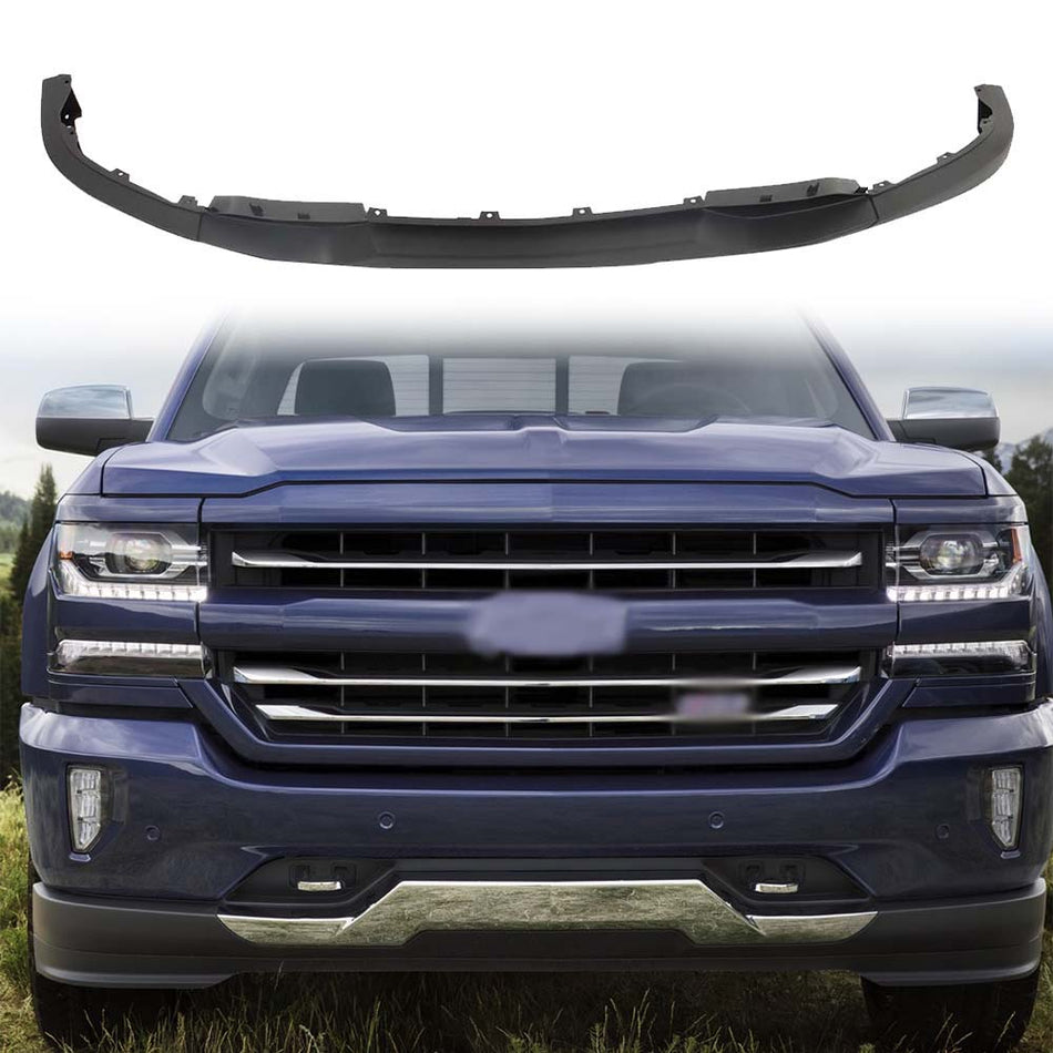 Labwork Front Bumper Valance For Silverado 1500 2016-2018 Without Tow Hooks