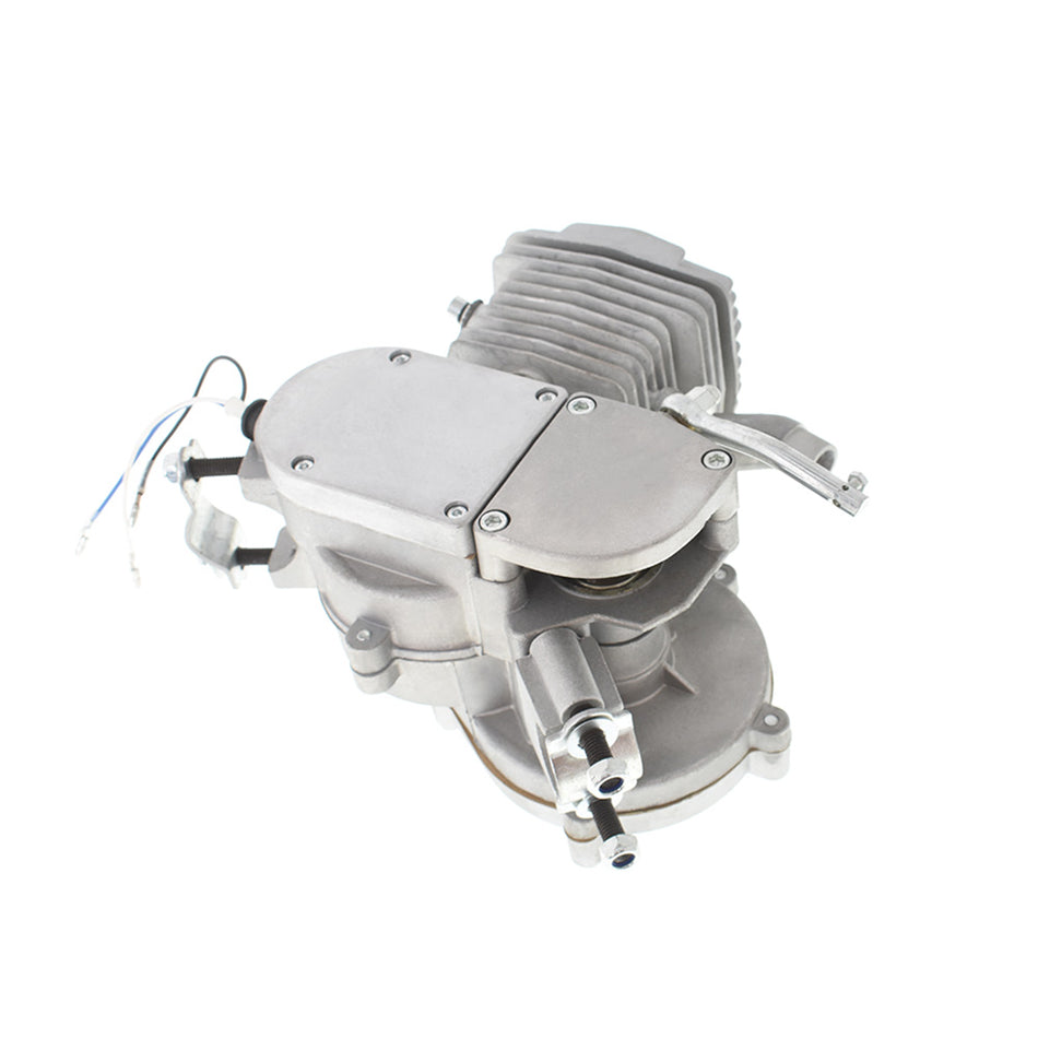 80cc2 Stroke Gas EngineMotor For Motorized Bicycle Bike Cycle Silver usa