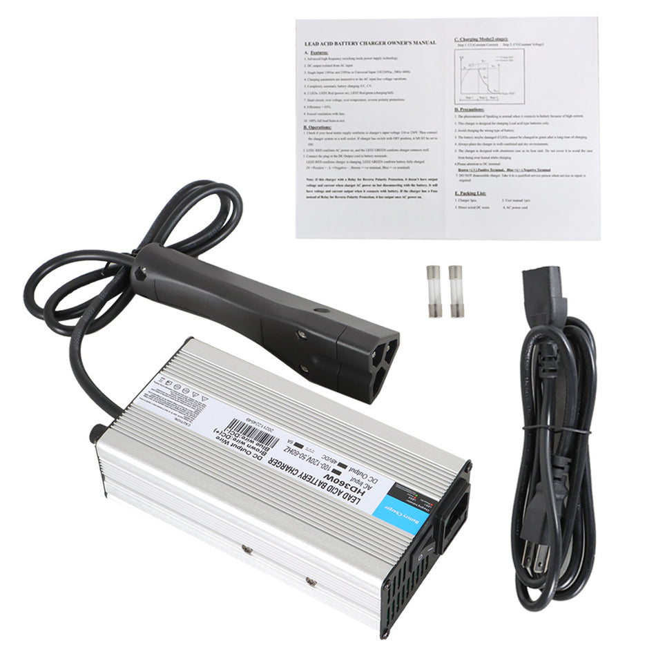 For EzGo RXV Club Car DS Golf Cart Battery Charger 48V 6A DC
