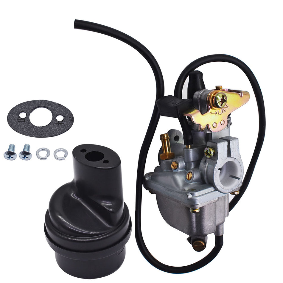 Carburetor For SUZUKI LT50 LT 50 JR50 LT-A50 Quadrunner 1984-87 w/Air Filter Box