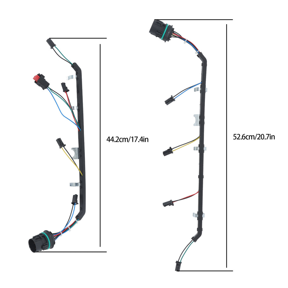 Labwork Fuel Injector Wiring Harness Kit Left Right For 2008-2010 Ford F250 F350