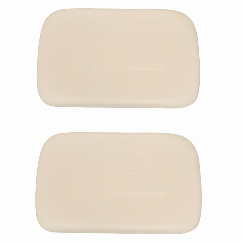 2 PCS White Seat Back Assembly For Club Car DS Golf Cart 1979-1999 Models