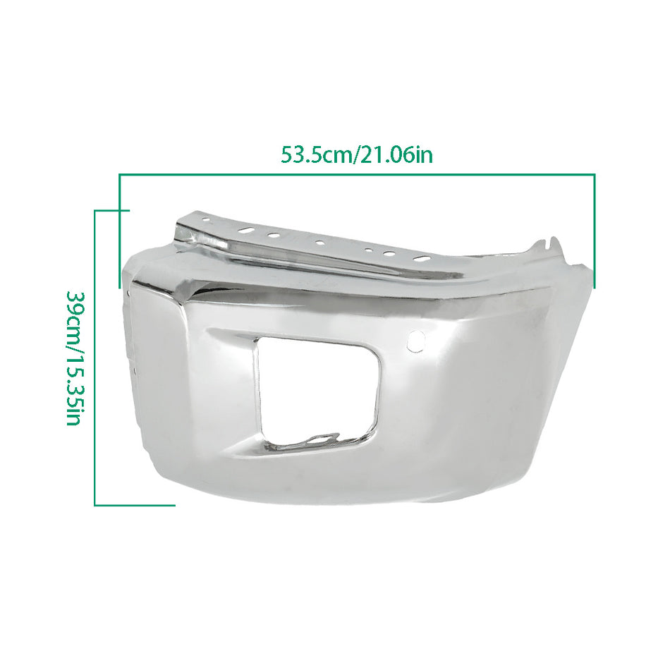 Labwork Front Bumper End Cap For 2014-2021 Toyota Tundra Chrome Driver Side Left