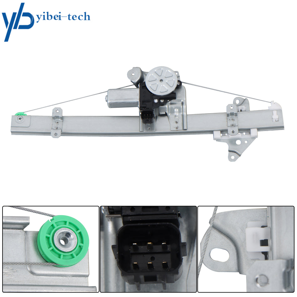 Power Window Regulator with Motor For Nissan Murano 2015-2020 Front Left Driver