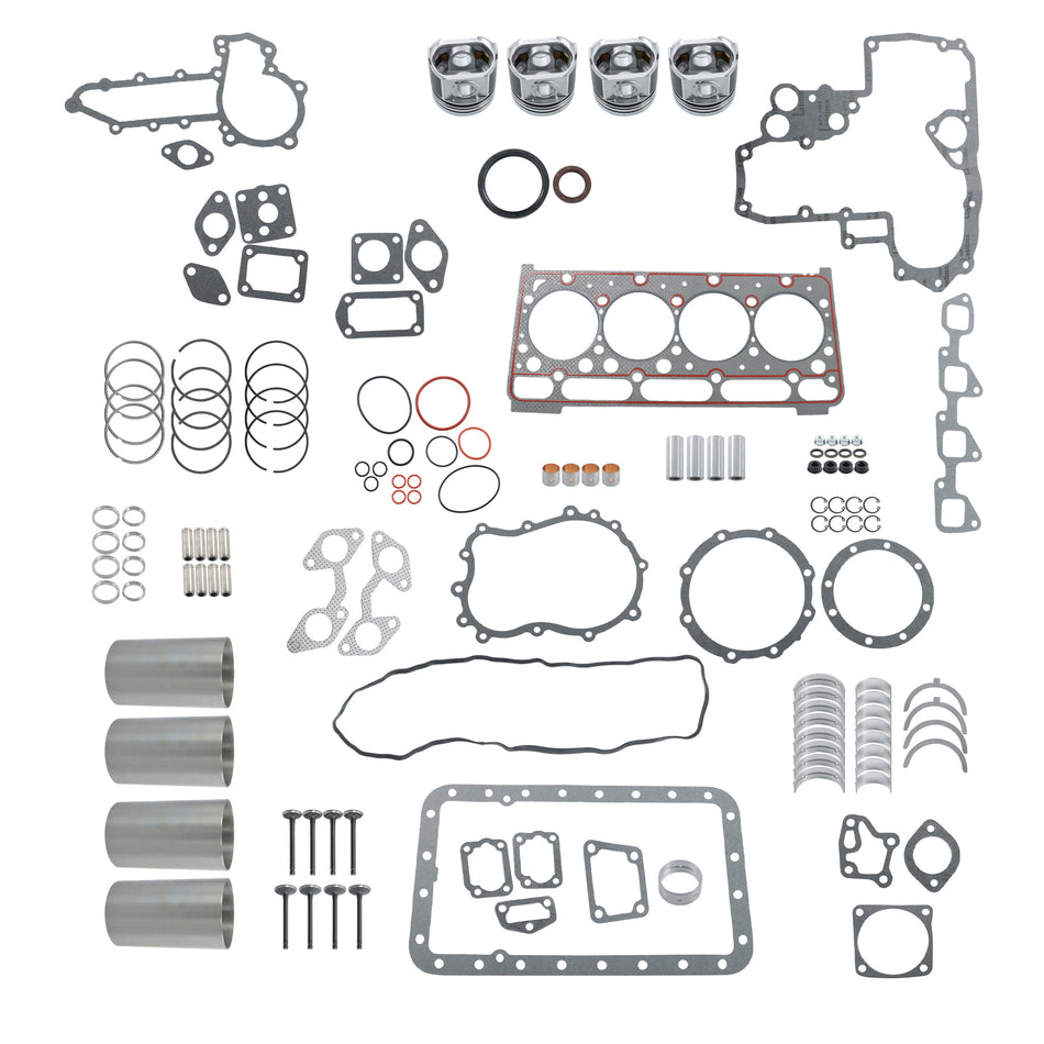 Overhaul Rebuild Kit For Kubota V2403 IDI Engine Tractor For Bobcat S150 Loader
