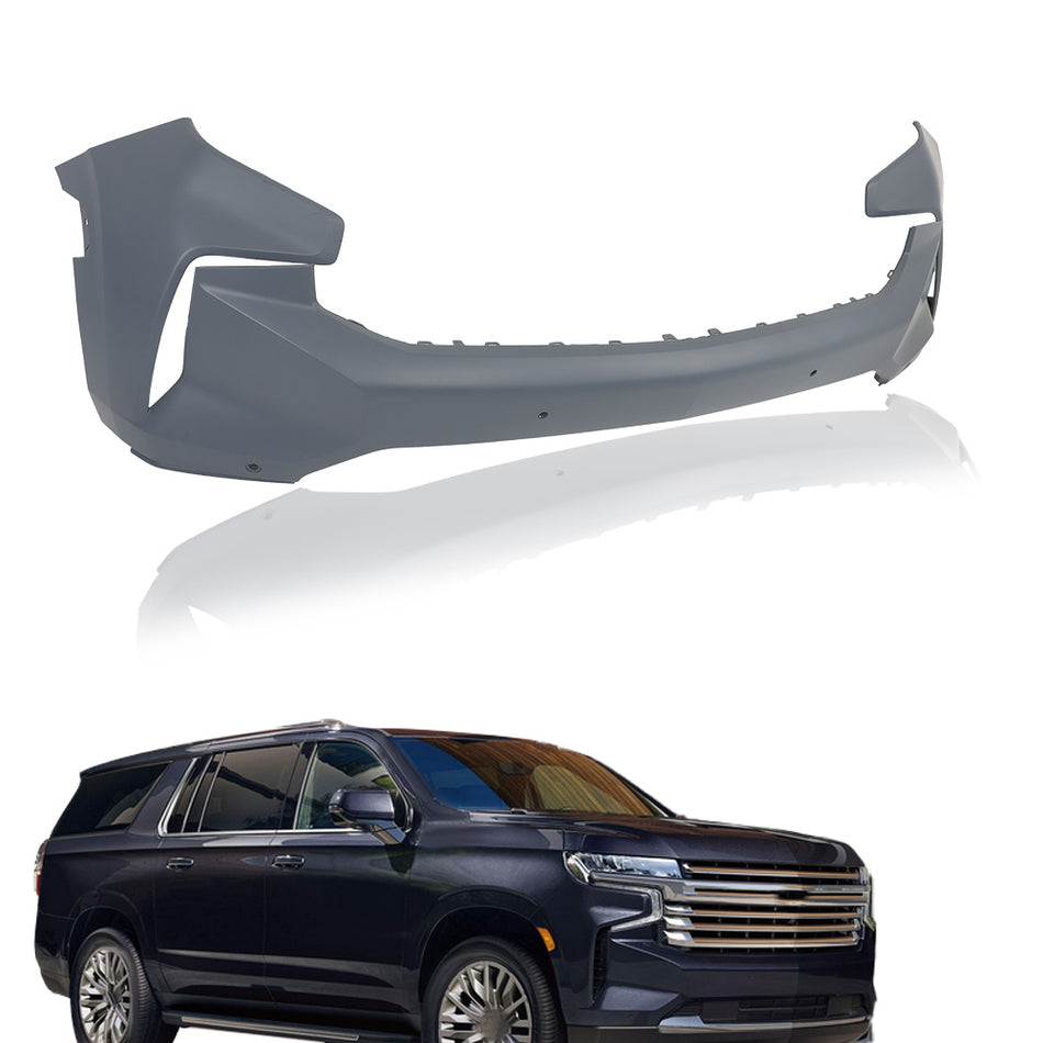 Labwork Front Bumper Cover W/Radar Holes For 2021-2023 Chevy Tahoe/Suburban