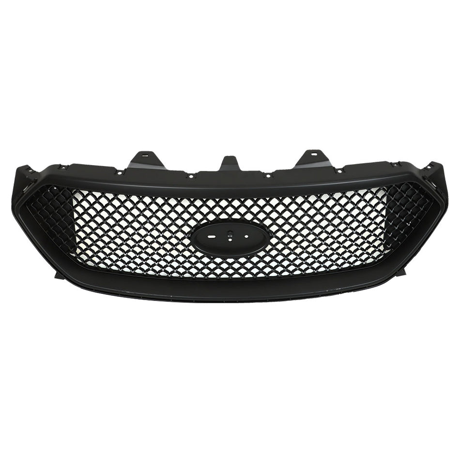Labwork Front Upper Grille For Ford Taurus SHO 13-18 Matte Black DG1Z-8200-DC