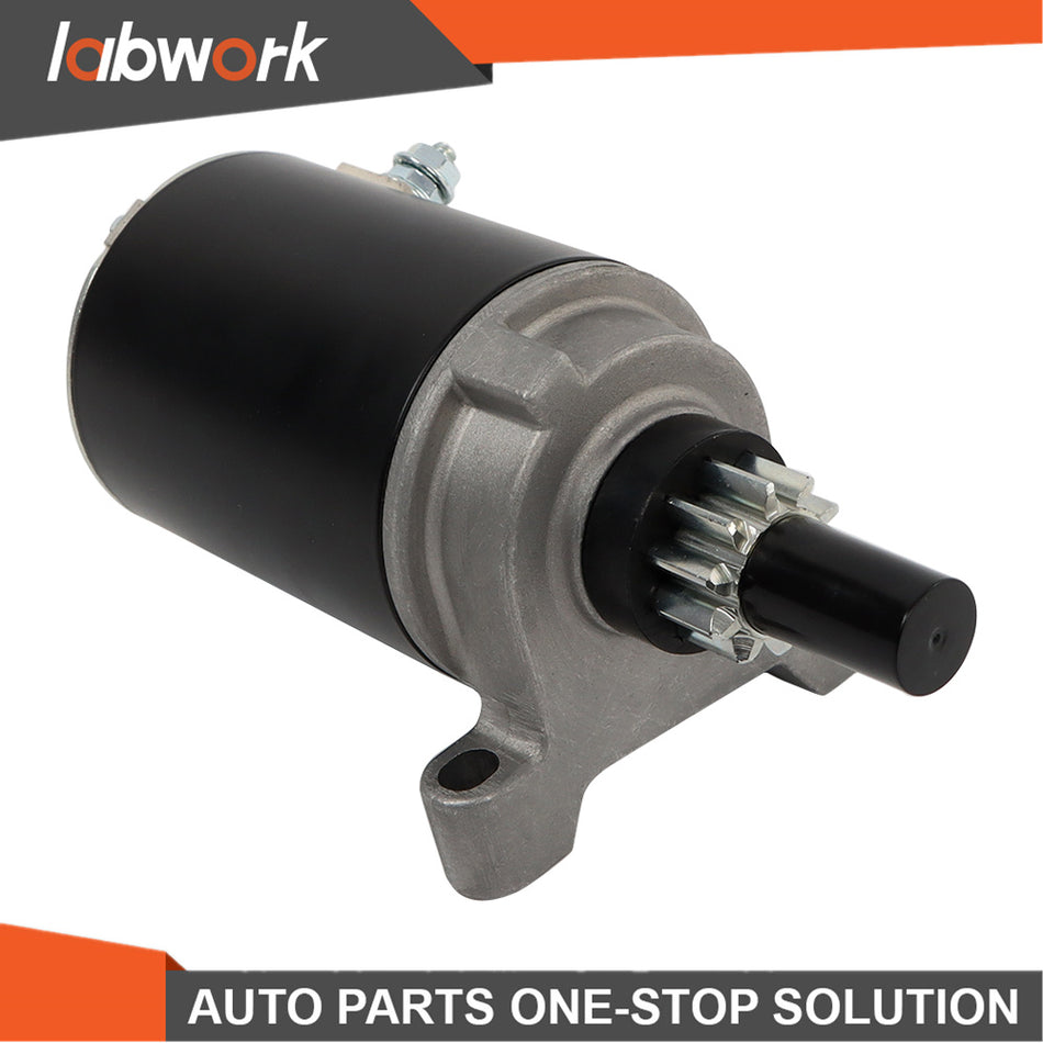 Labwork 10 Teeth Starter Motor For Tecumseh 36914 37425 OHV110 Mower Starter New