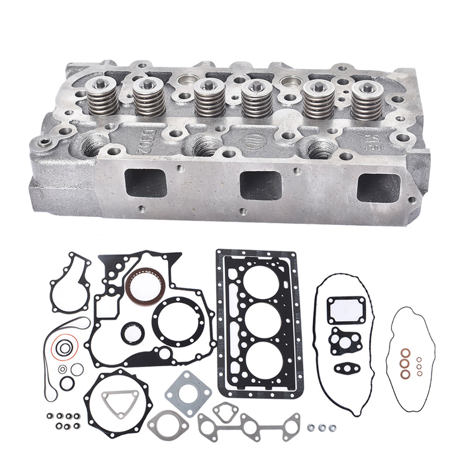 Fit For Kubota D902 New & "Complete" Cylinder Head & Full Gasket Kit