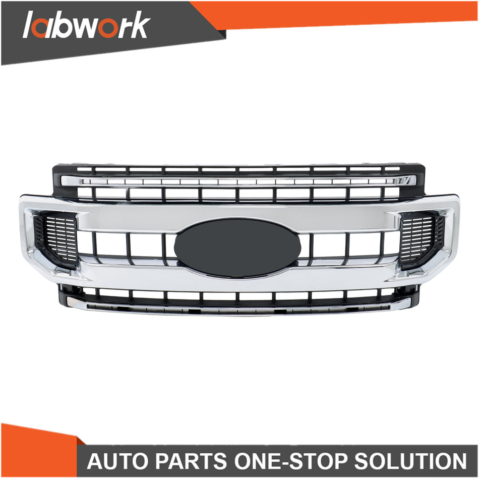 Labwork Front Bumper Grille For Ford F250 XL/XLT 2020-2022 LC3Z-8200-BA