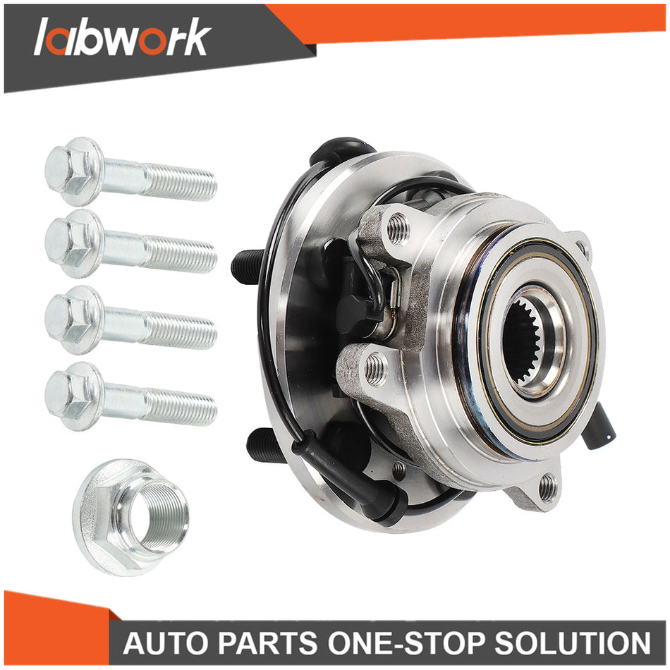 Labwork Front Wheel Bearing Hub Assembly 1999-2004 For Land Rover Discovery