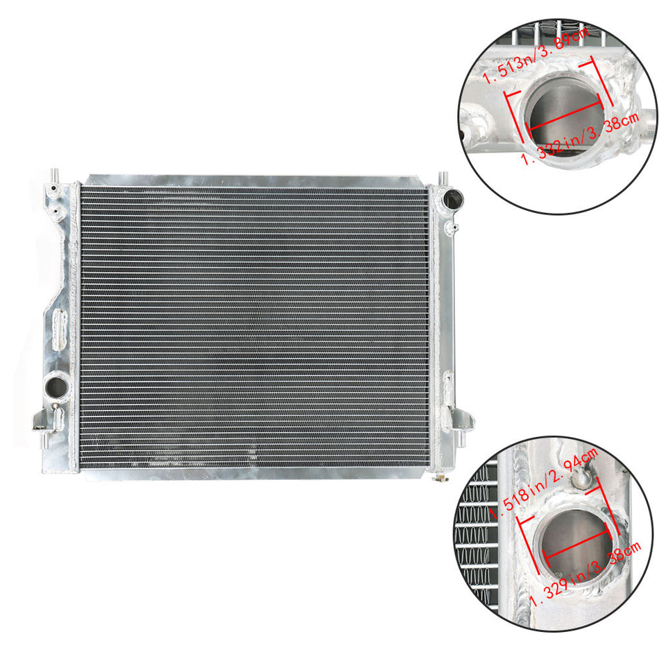 Labwork 3 Row Aluminum Radiator CC2789 For 2005-2013 2014 Ford Mustang V6 V8
