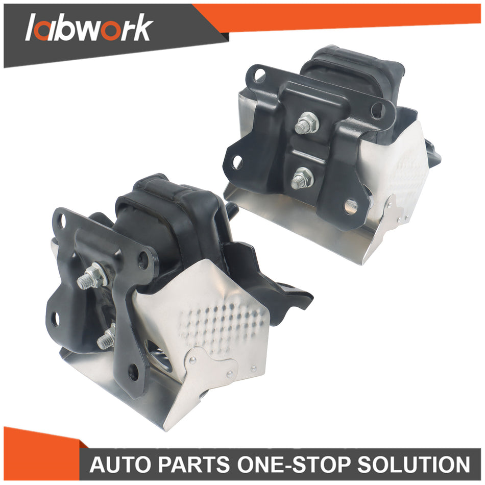 Labwork 2PCS Motor Mounts For Chevrolet Avalanche Silverado 1500 07-13 5.3L V8