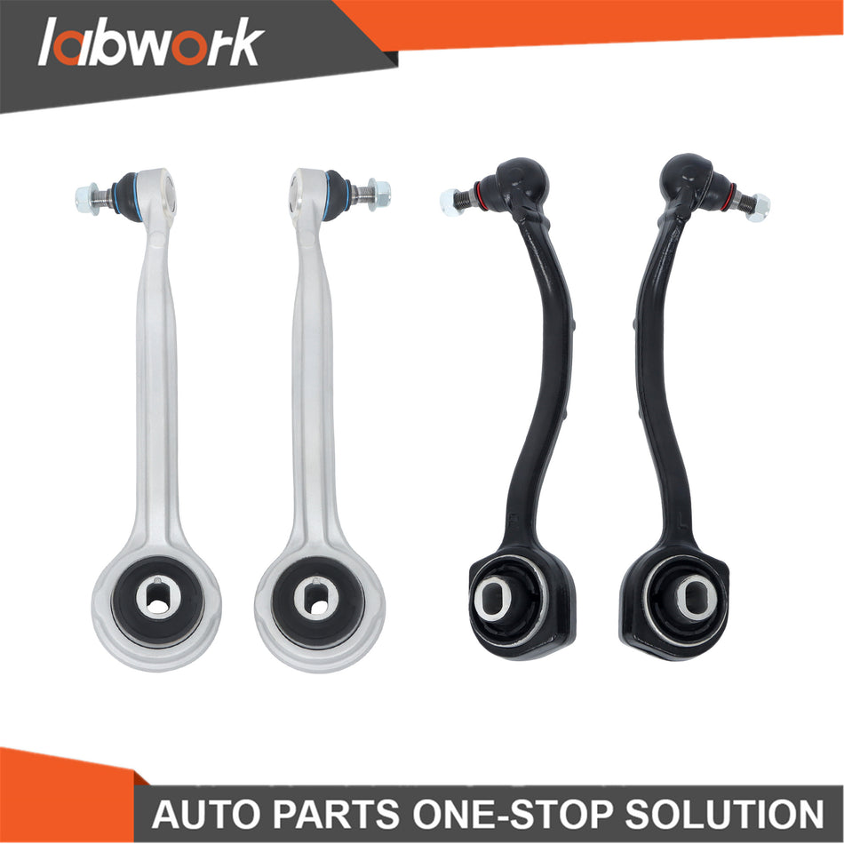 Labwork Front Upper Forward Lower Rearward Control Arms For Mercedes-Benz 01-08