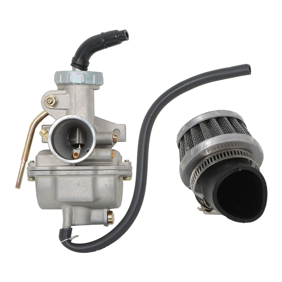 Carburetor W/ Air Filter For Honda XR80R XR 80 R 85-2003 Carb PZ20 20mm