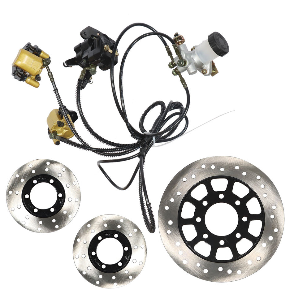 GO-KART Brake Master Cylinder Kit KD150BRKIT For Trailmaster Hydraulic Universal