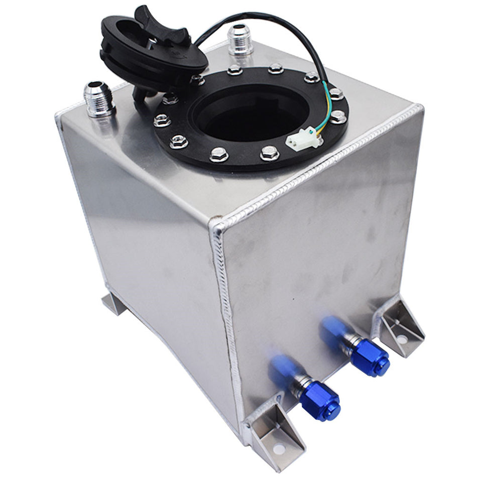 Labwork 2.5 Gallon / 10L Fuel Cell Tank Aluminum Racing Drift W/ Level Sender