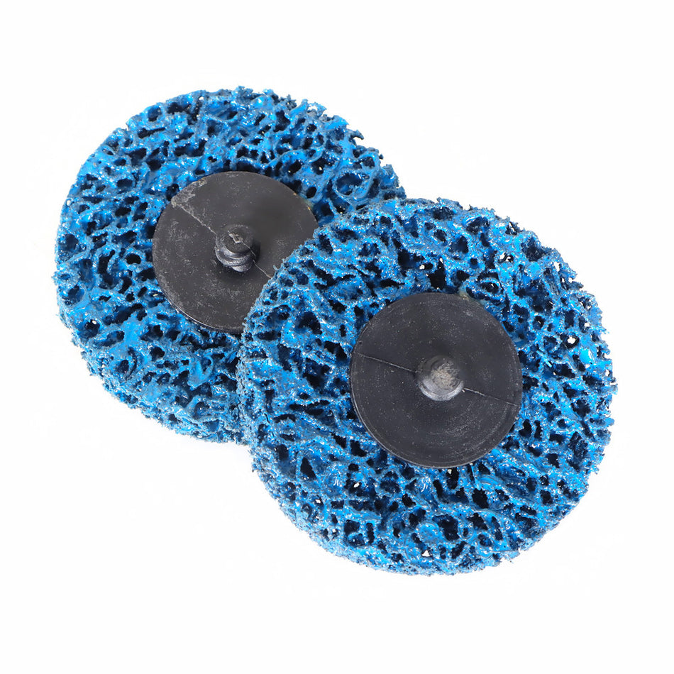 Blue 25 Pack 3 Inch Quick Change Easy Strip & Clean Discs For Paint Rust