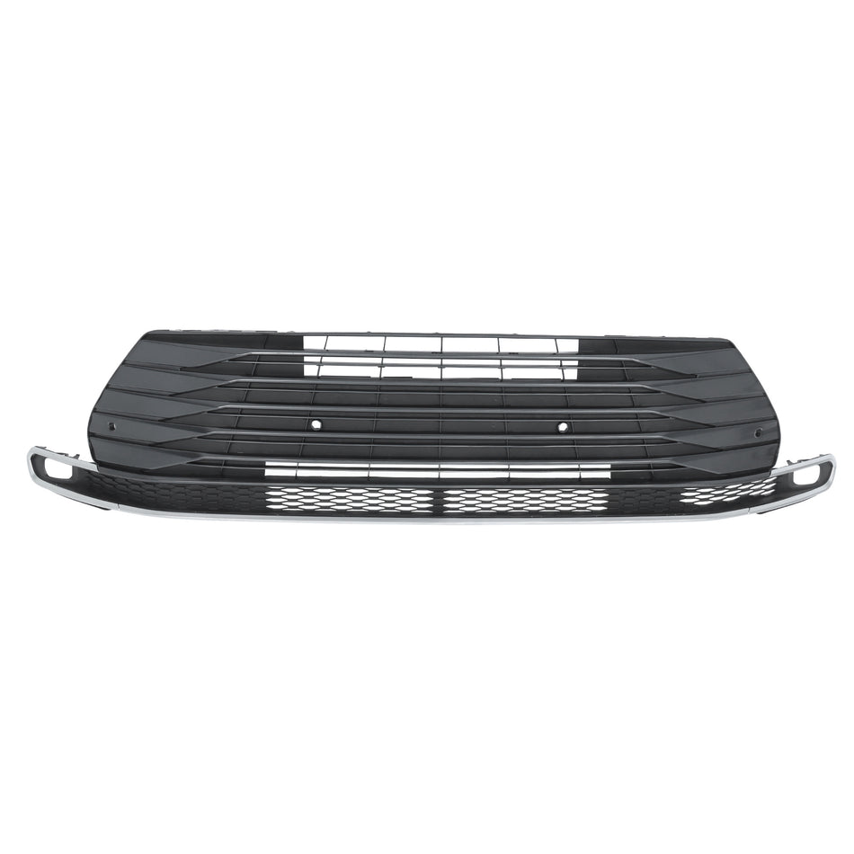 Labwork Lower Grille Gloss Blk W/ Sensor Hole For 2021-23 Toyota Sienna Plastic