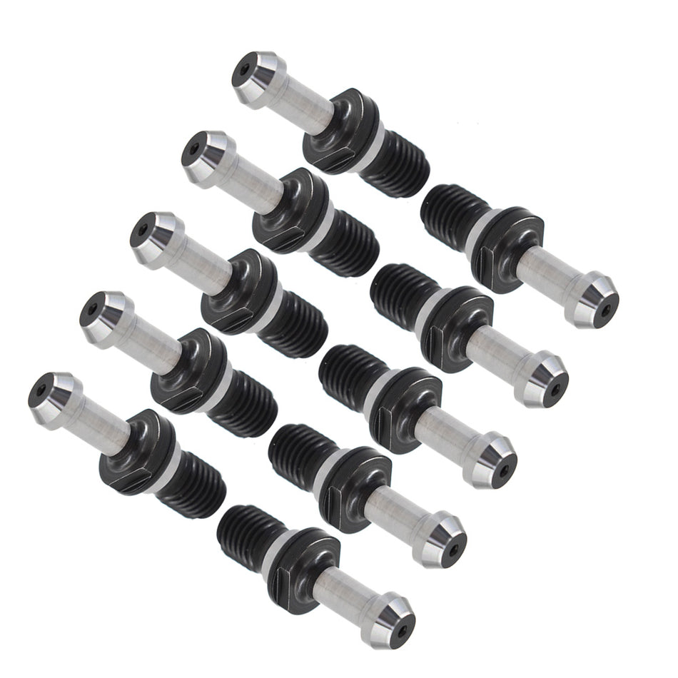 Fits For Kia Mori Seiki 10pcs BT40 90°0.589" Pull Stud Retention Knob