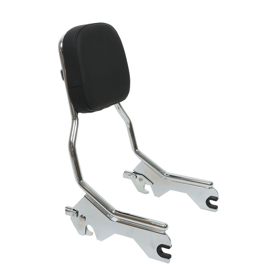 Sissy Bar Upright Backrest For Softail FXST FLSL Deluxe FLHC 2018 2019 2020-2023