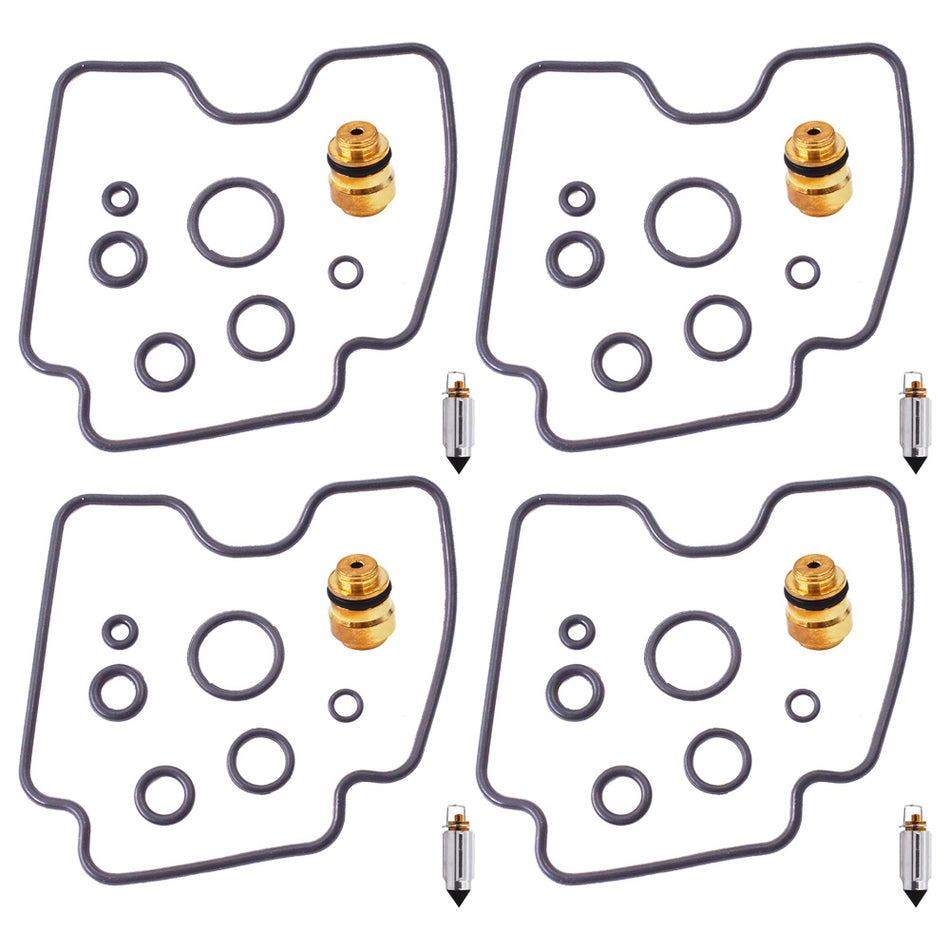 4x Carburetor Carb Rebuild Repair Kit for Yamaha FZS600 FZS 600 Fazer 98-03