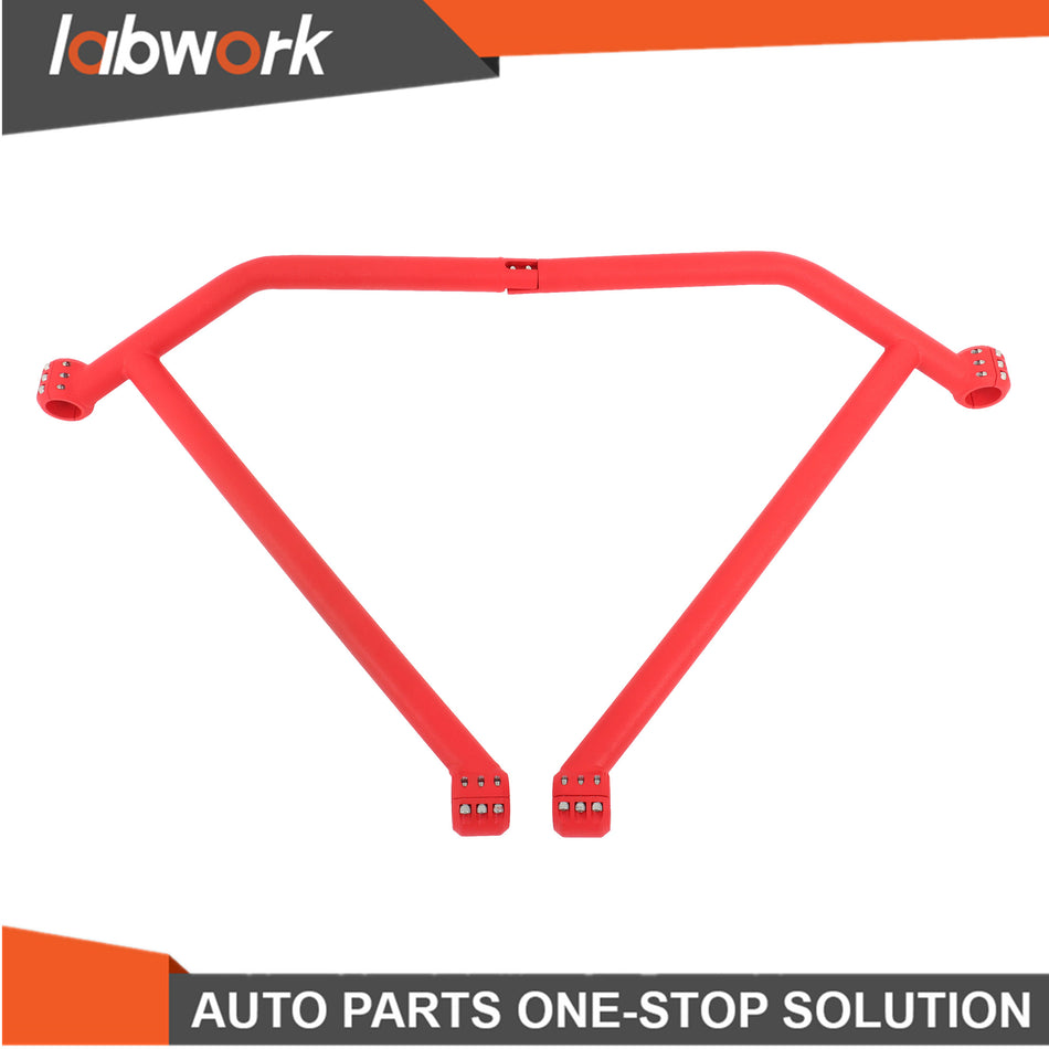 Labwork For Bombardier Can Am MaverickX3 Red Rear Face Tripod Guard Bar NEW