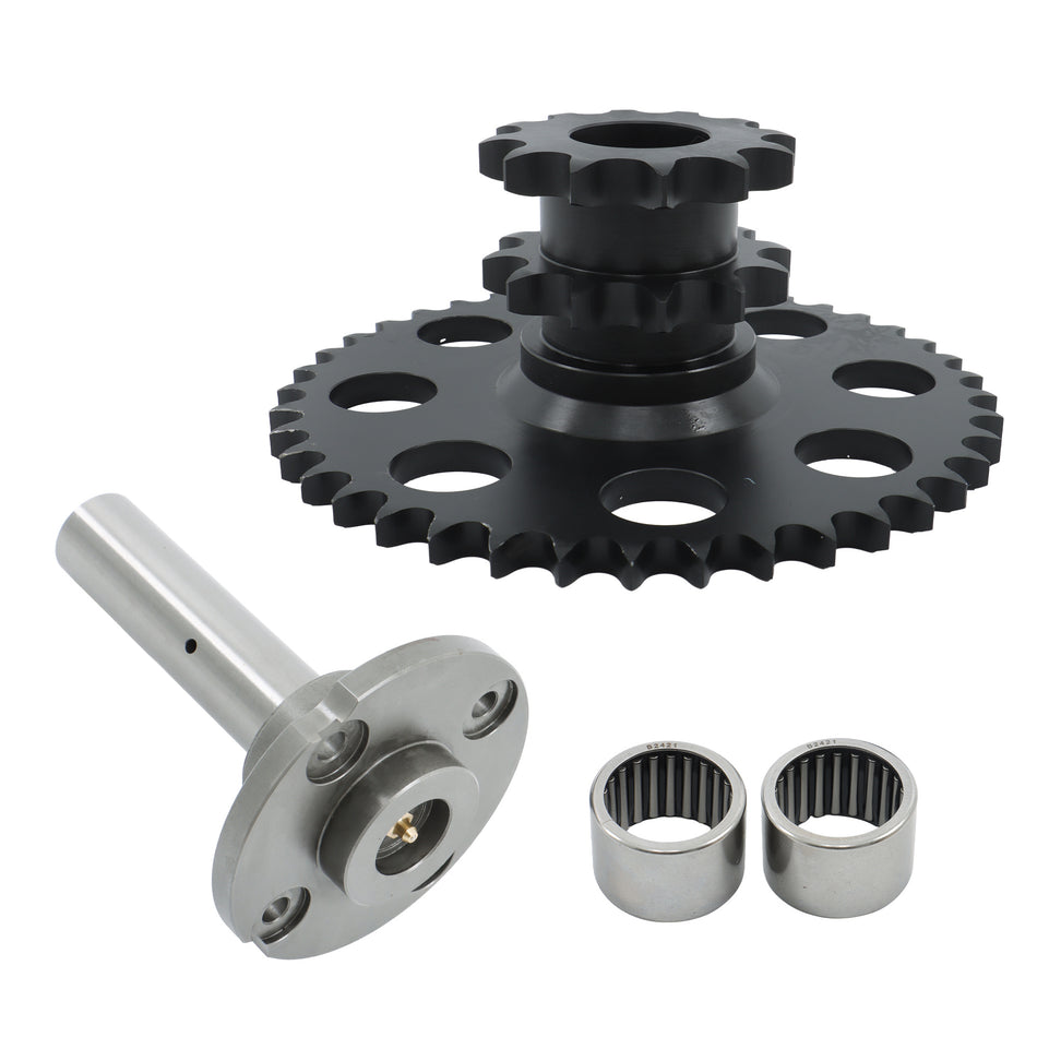 D76529 D64175 D124607 Drive Chain Cluster Sprocket Set For Case 1845 1845B 1845S