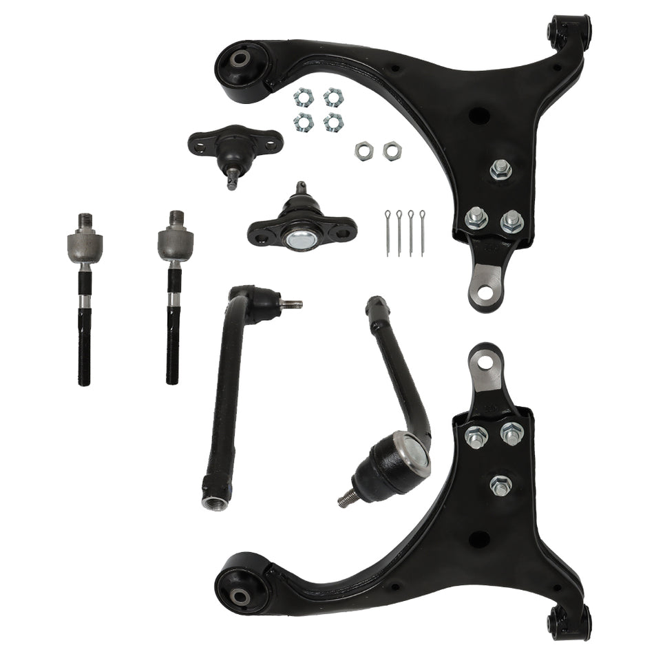 Labwork Front Lower Control Arms&Ball Joints Kit For 09-12 Hyundai Elantra 2.0L