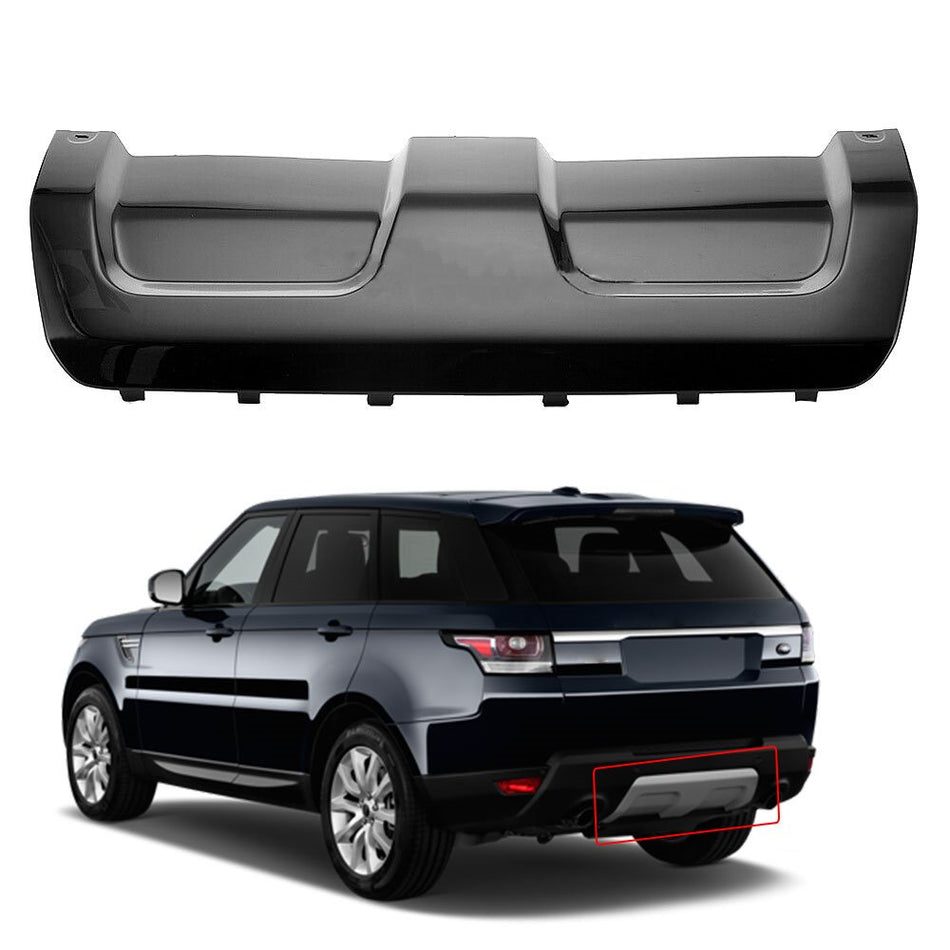 Labwork Rear Bumper Skid Plate Cover For Range Rover Sport 2014-2017 Black