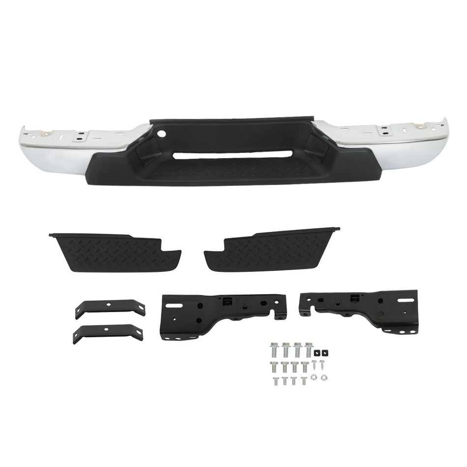 Labwork Steel Rear Step Bumper Assembly For 2008-2012 Chevy Colorado GMC Canyon