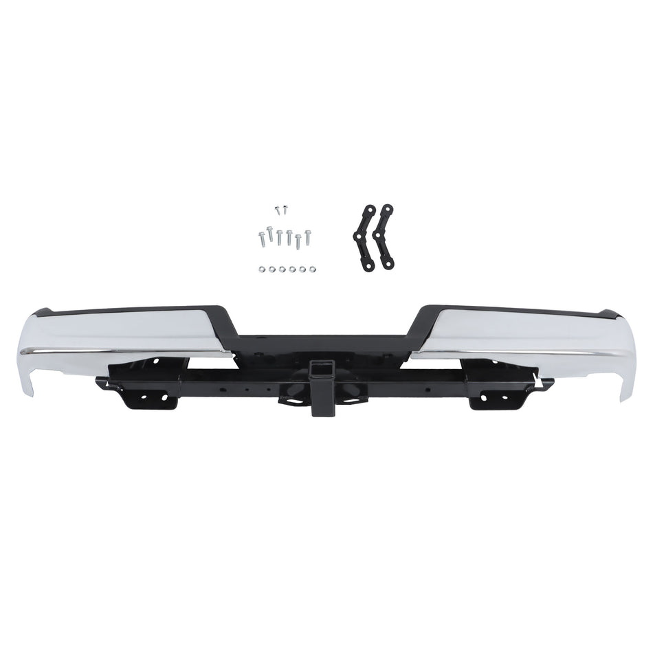 Labwork Rear Side Chrome Steel Step Bumper Assembly For Ford 2021 2022 2023 F150