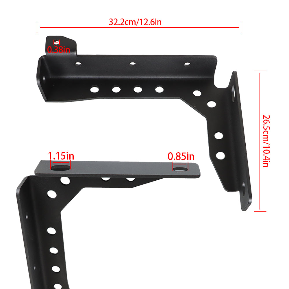 Labwork Rear Bed Channel Stiffeners 2005-2021 For Toyota Tacoma Bed Stiffener