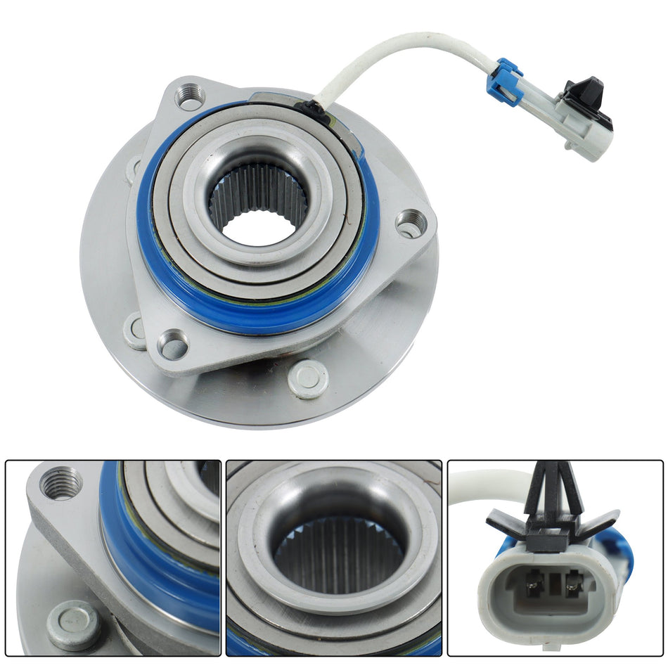 Labwork Front Wheel Hub & Bearing Assembly X2 For Chevrolet Impala Pontiac Aztek