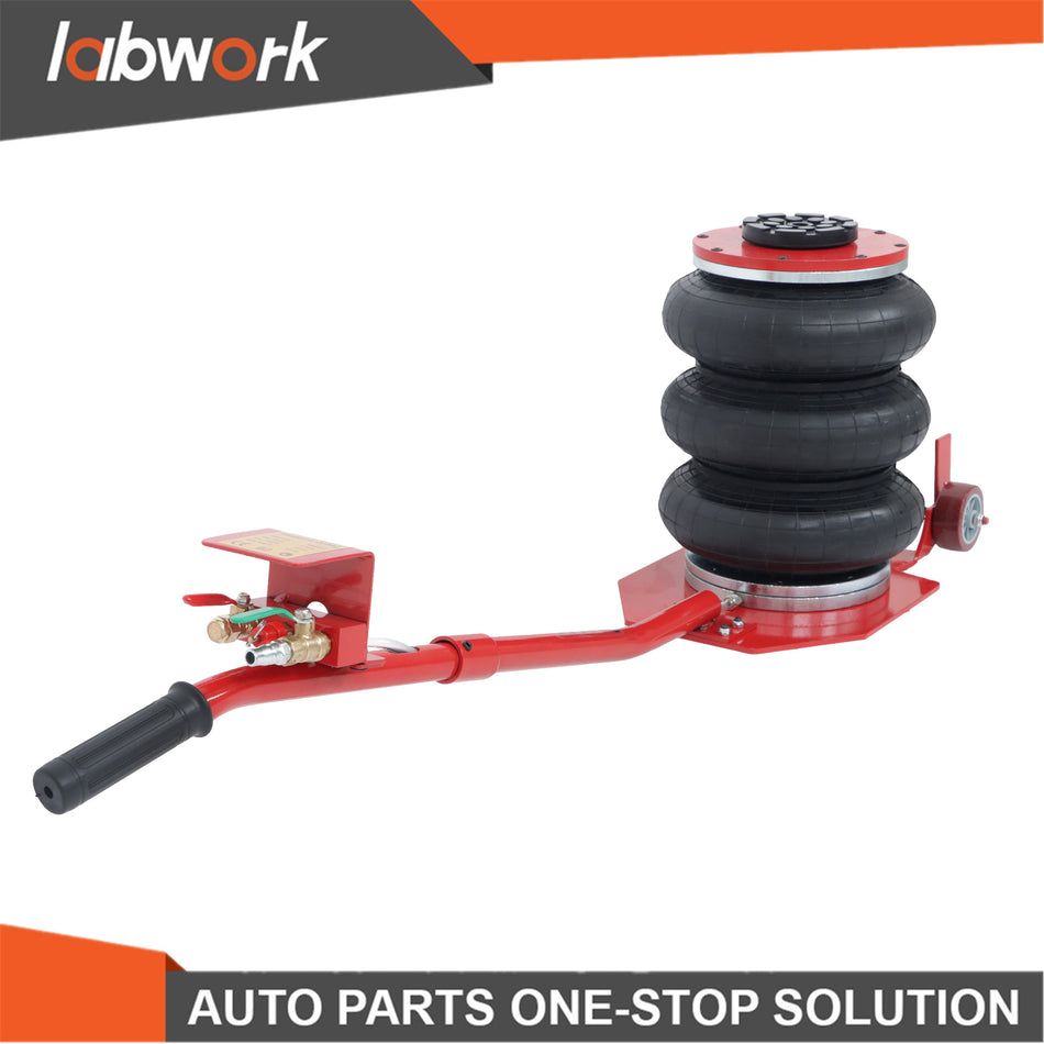Labwork Triple Bag Air Jack 3 Ton/6600 lbs Pneumatic Jack for Car SUV Lifting