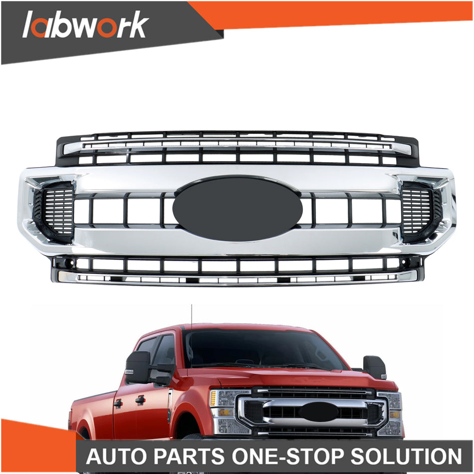 Labwork Front Bumper Grille For Ford F250 XL/XLT 2020-2022 LC3Z-8200-BA