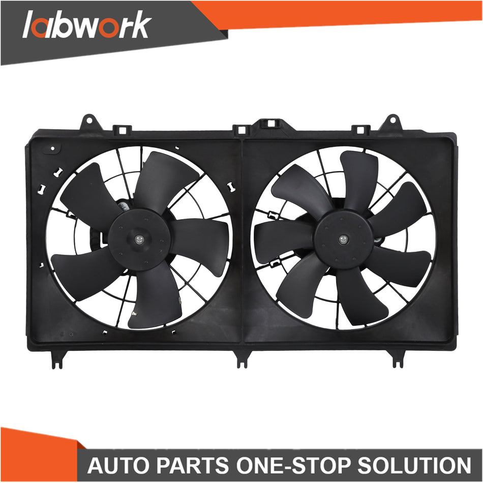 Labwork Radiator Cooling Fan Assembly For Chevrolet Camaro Center 2012 2013-2015