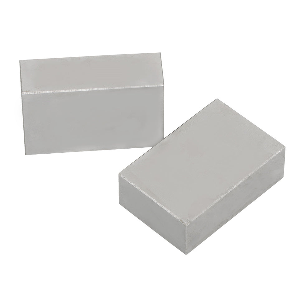 No Holes 1-2-3 123 BLOCK Set Precision Matched Pair For Mill Milling Machinist