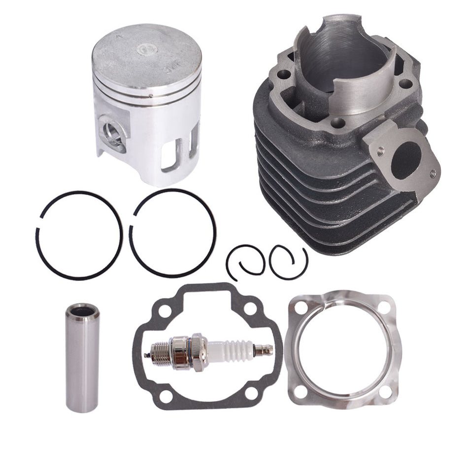 For Polaris 90 Sportsman 90cc 2001-06 Cylinder Head Piston Kit Pin Clips Gaskets