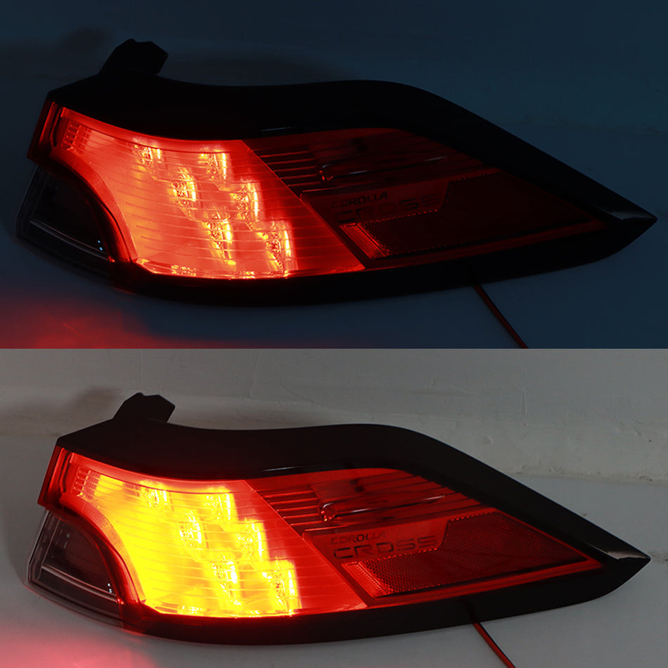 Labwork LH+RH Outer Tail Light For Corolla Cross XLE 2022-23 High Configuration