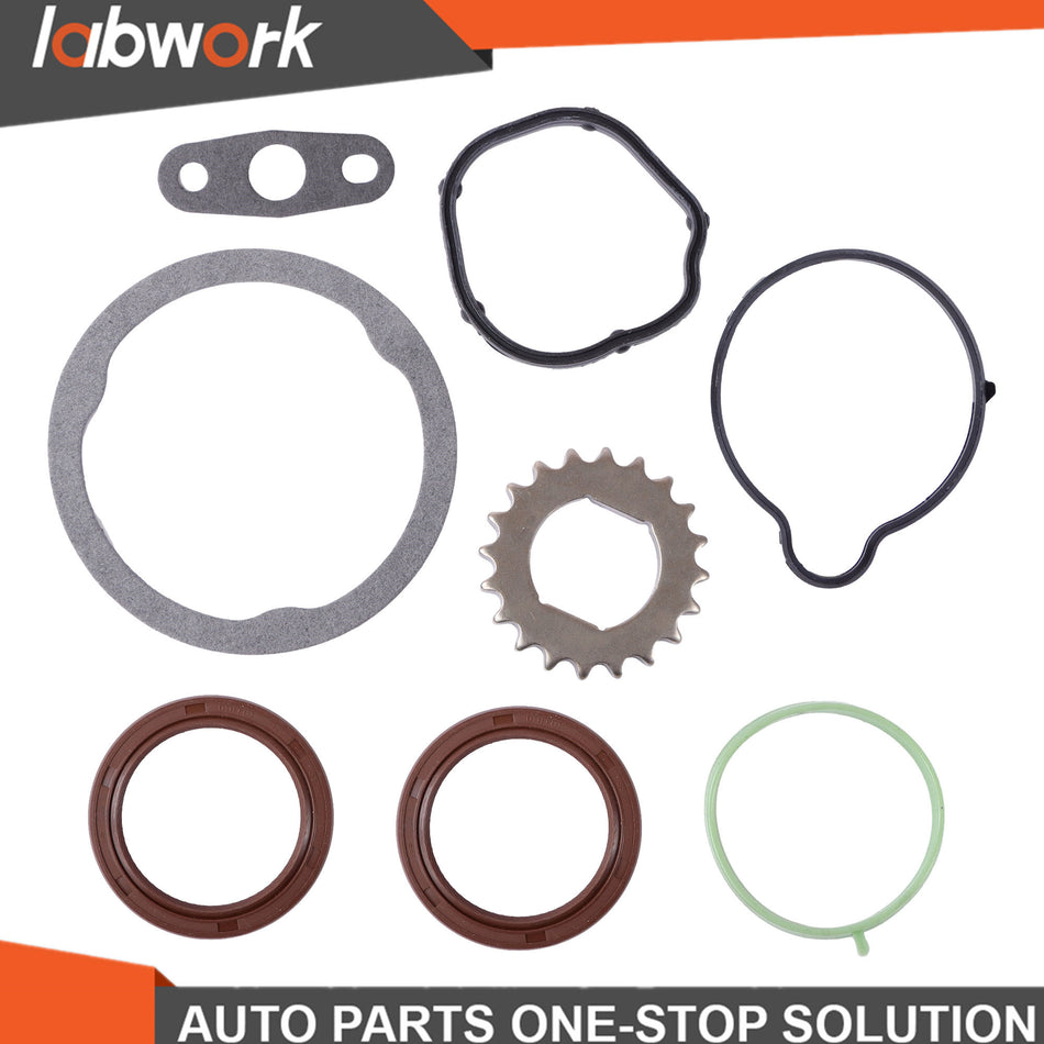 Labwork Head Gasket Timing Chain Water Pump Kit For Cruze Sonic Buick 11-15 1.4L