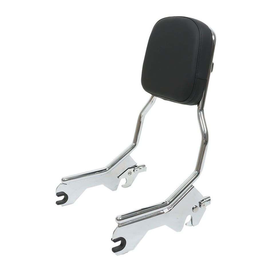 Sissy Bar Upright Backrest For Softail FXST FLSL Deluxe FLHC 2018 2019 2020-2023