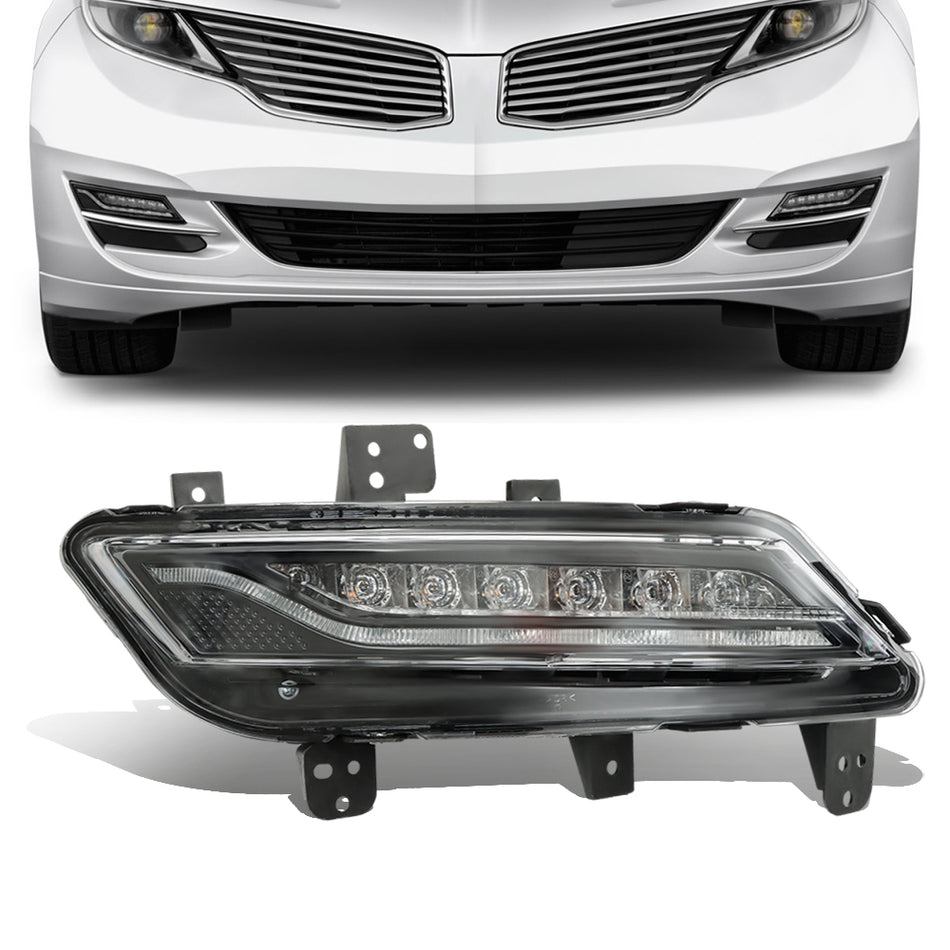 Labwork Right Fog Light For 2013-2016 Lincoln MKZ LED Driving Lamp Passenger