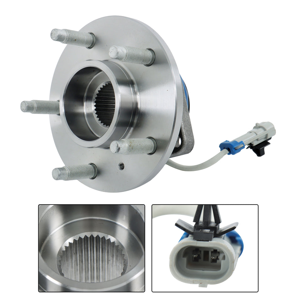 Labwork Front Wheel Hub Bearing Assembly For Chevy Cadillac Buick 5 Lug 513121