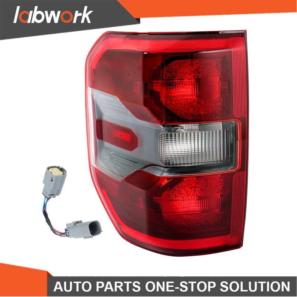 Labwork Tail Lights For Ford Maverick Lariat 2022-2024 Smoked LED Rear Left Side