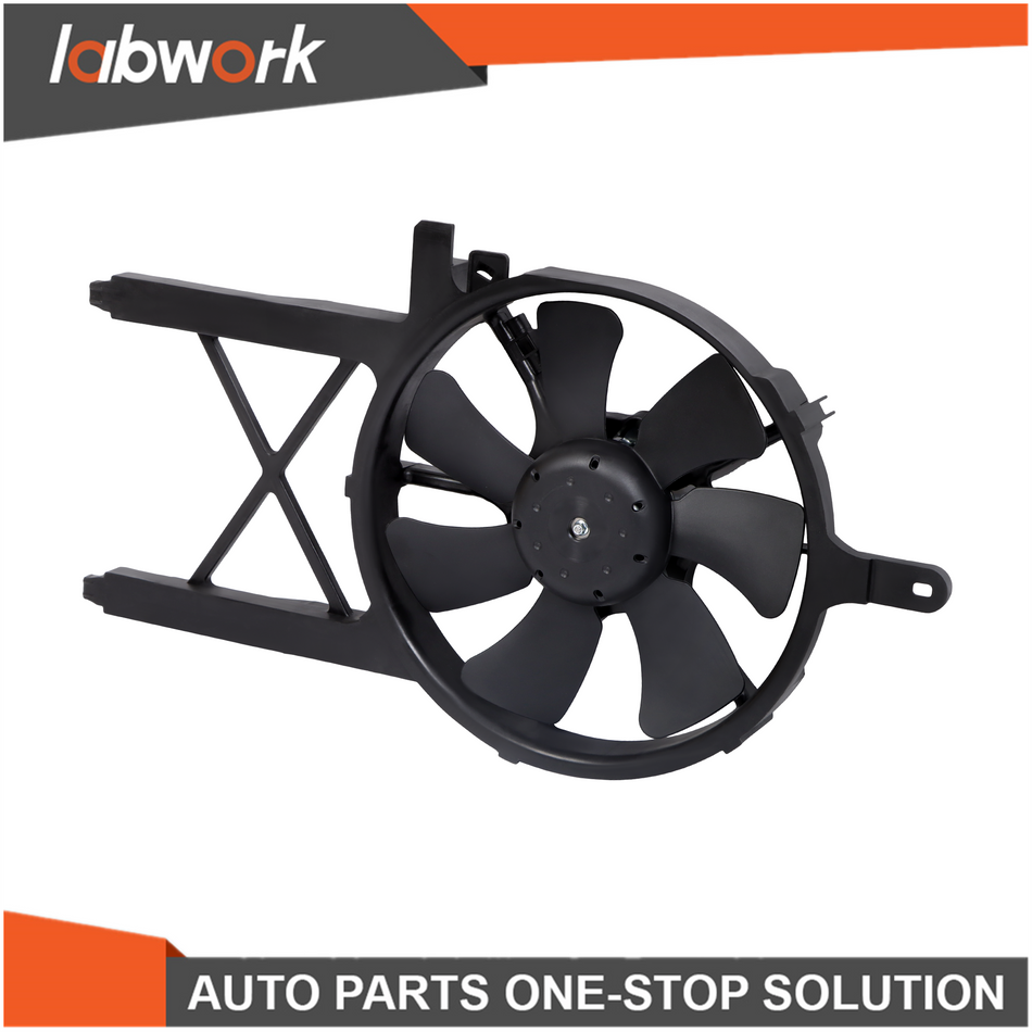 Labwork A/C Condenser Cooling Fan Assembly for Nissan Frontier 05-19 Pathfinder