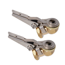 Load image into Gallery viewer, Labwork 2* Brass Lock On Tire Inflator Locking Air Chuck Air Hose Attachment NPT