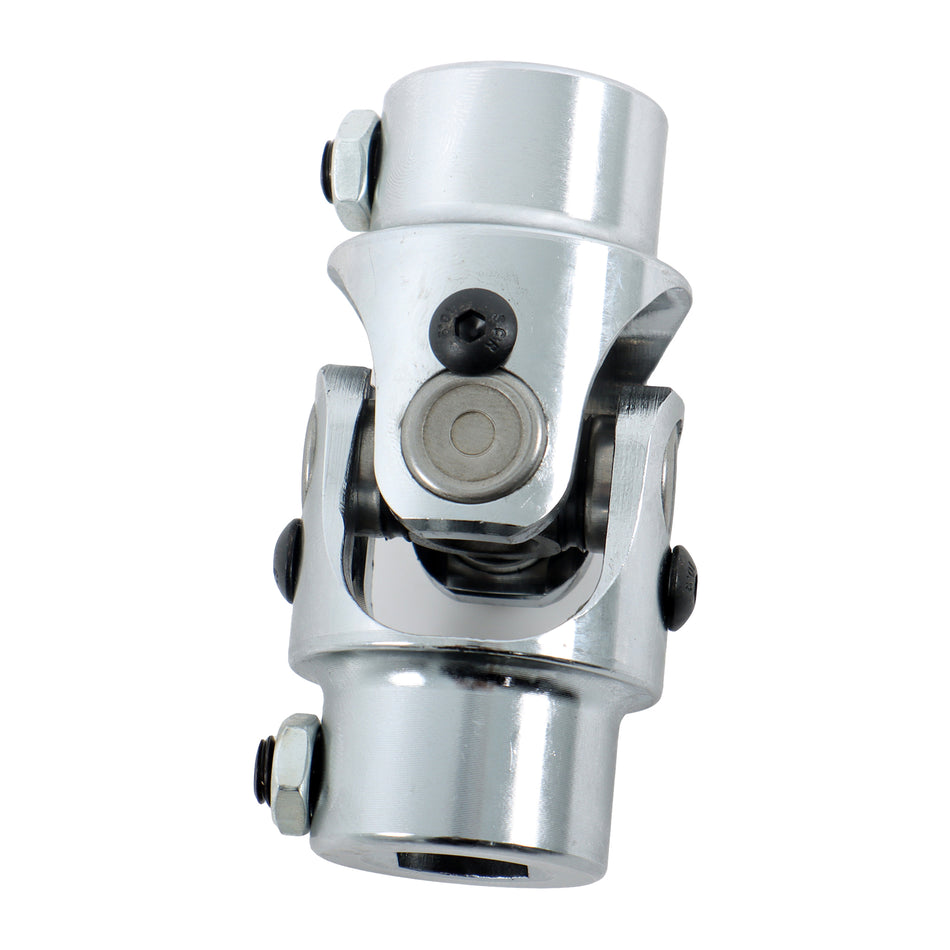 Labwork Steering U Joint Coupler For Universal 3/4" DD X 3/4" DD Chrome