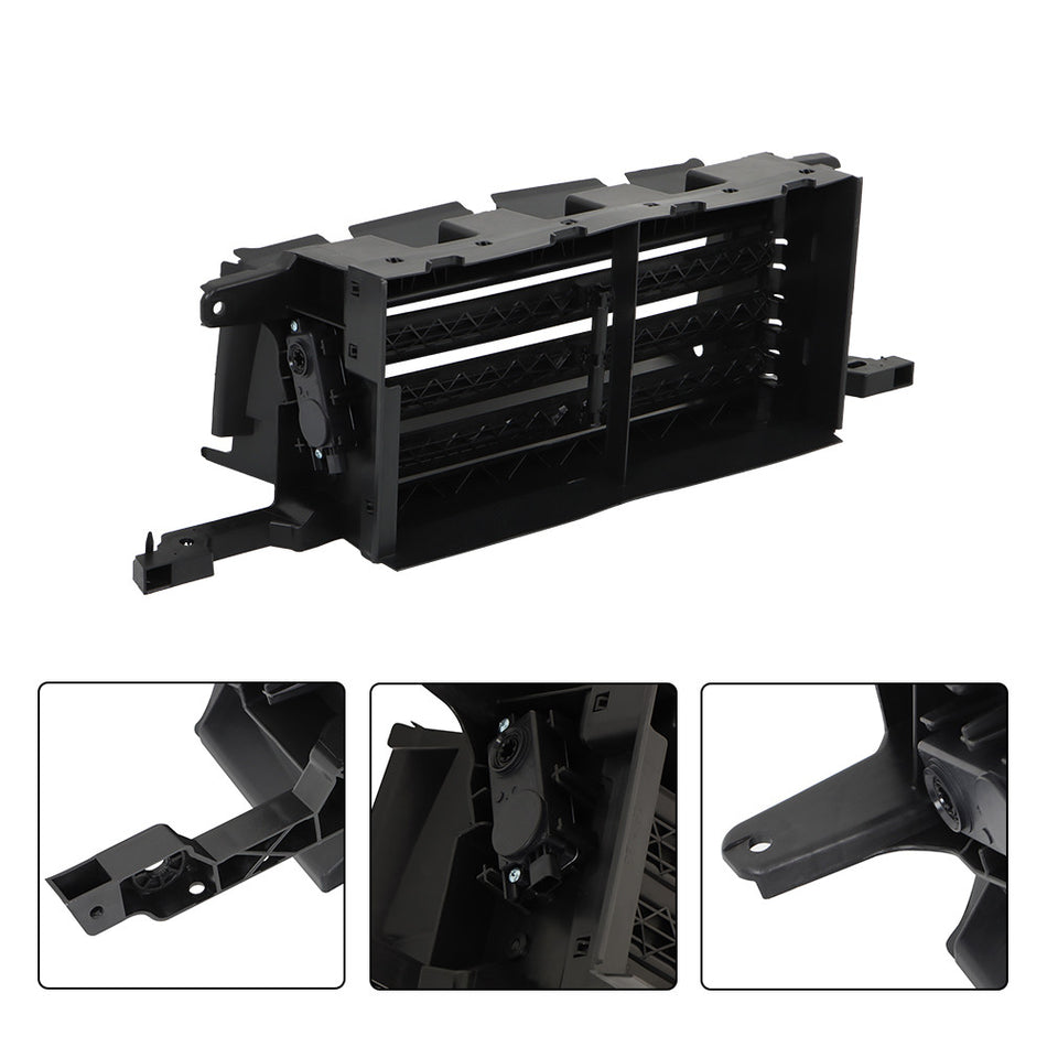 Labwork Radiator Air Shutter Lower Grille For Ford F-150 2021 2022 W/ Motor