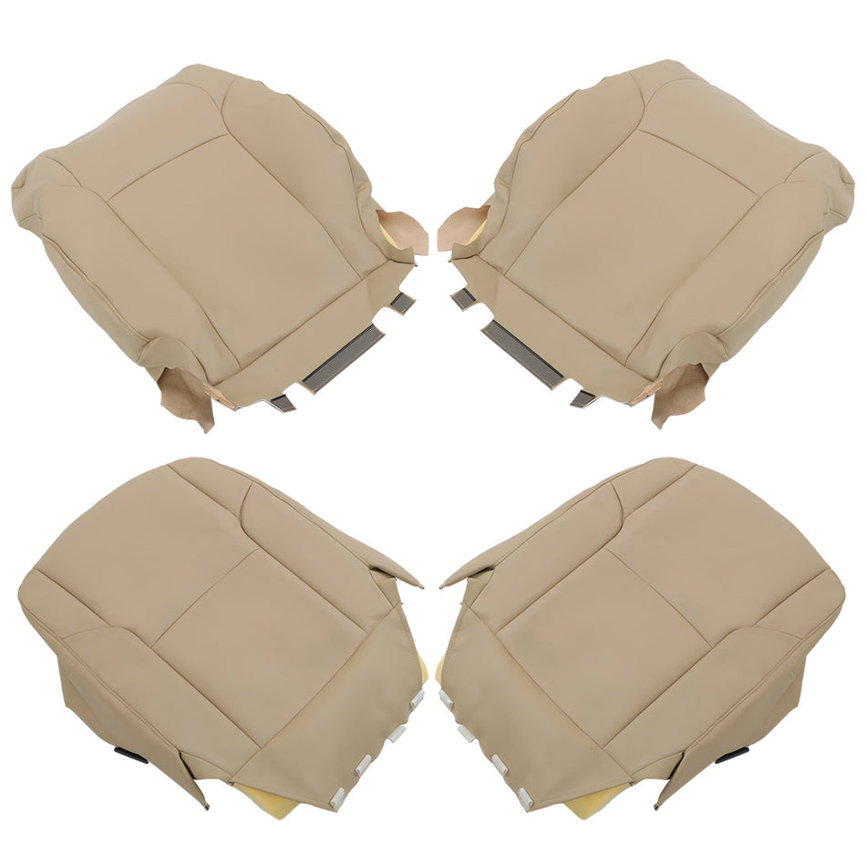 Labwork Front Left Right Seat Cover For Toyota 4Runner 2003-08 09 Tan Leather